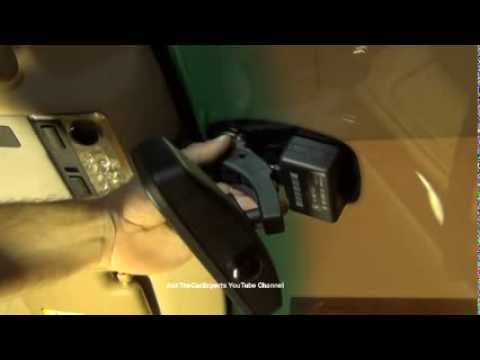 BMW Rear View Mirror DIY Removal And Installation, Rain Light Sensor Removal And Installation