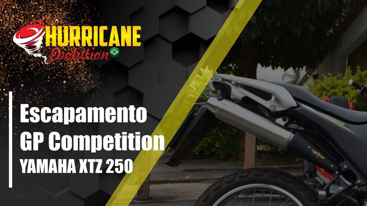Capa do vídeo  Escapamento GP Competition Yamaha XTZ 250 Lander 2019 a 2022