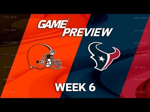 Video: Cleveland Browns vs. Houston Texans | Week 6 Game Preview | NFL