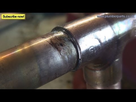 how to repair copper pipe leak at joint