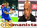 Estratto della conferenza stampa del Mister Luciano Spalletti a Trigoria in cui il tecnico commenta le reazioni alla dedica di De Rossi a suo suocero Massimo Pisnoli dopo la doppietta segnata in Nazionale contro la Georgia. A cura di Erasmo Catavolo per http://www.ilromanista.it/