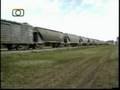 Tren de NCA saliendo de Marcos Juárez