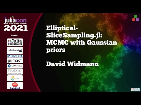 EllipticalSliceSampling.jl: MCMC with Gaussian priors