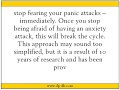 Panic Away by Joe Barry McDonagh - Video Review Panic Away by Joe Barry McDonagh - Video Review