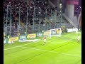 triestina brescia: festeggiamenti fine partita