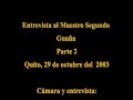Segundo Guaña -Entrevista 2. Géneros musicales Yumbo