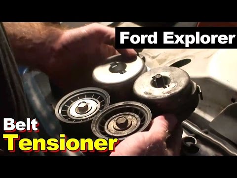 How To Replace The Serpentine Belt Tensioner on Ford 4.0L