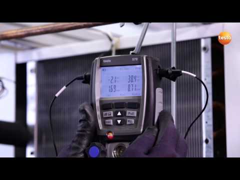 Commissioning A Refrigeration System Using the testo 570