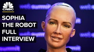 Interview With The Lifelike Hot Robot Named Sophia