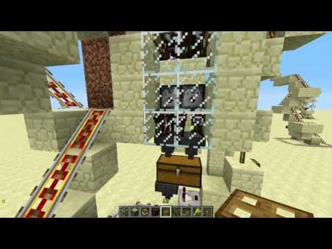 MINECRAFT - Granja de Vacas autococinables - Tutorial de Redstone