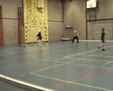 Zaalhockey wedstrijd HCE JC2 - Boxmeer JC1 Zaalhockey wedstrijd HCE JC2 - Boxmeer JC1