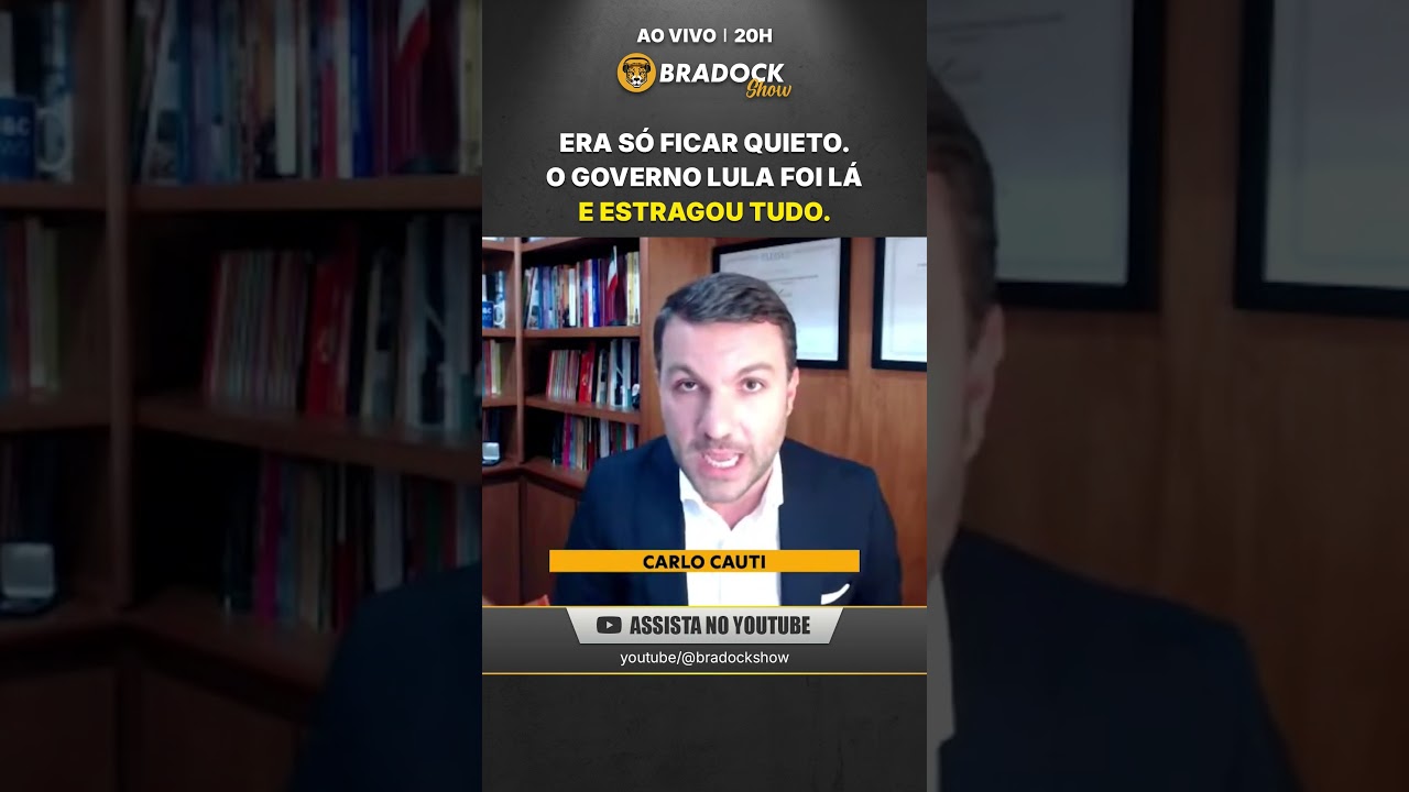 LULA ESTRAGOU TUDO, NOVAMENTE!