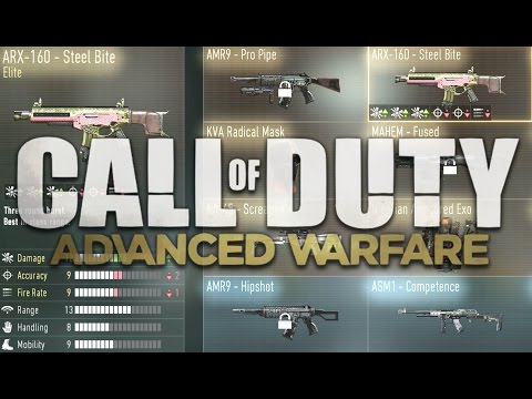 how to obtain elite weapons in advanced warfare
