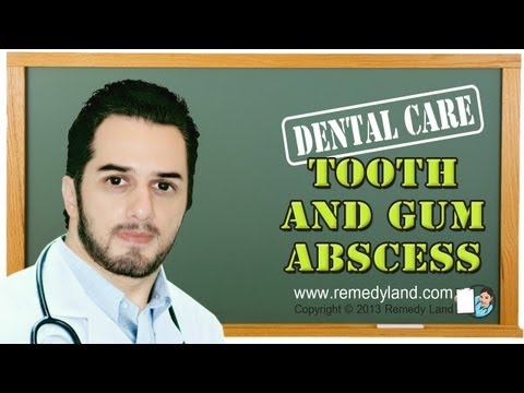 how to relieve dental abscess