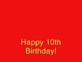 Simone IS Turning Ten!!!!