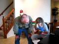 Sara Grace and Pop and Uke