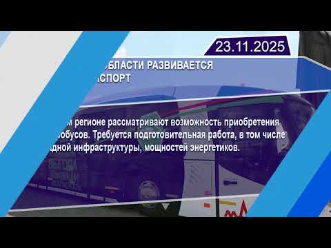 Новостная лента Телеканала Интекс 23.11.25.