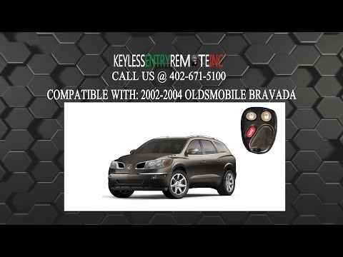 How To Replace Oldsmobile Bravada Key Fob Battery 2002 2004