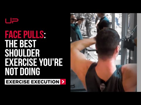 exercise - The importance of doing face pulls and external rotations for shoulder exercise, rotator cuff health and overall muscular balance and development. Nick Mitch...