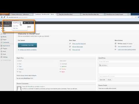 how to administer wordpress website