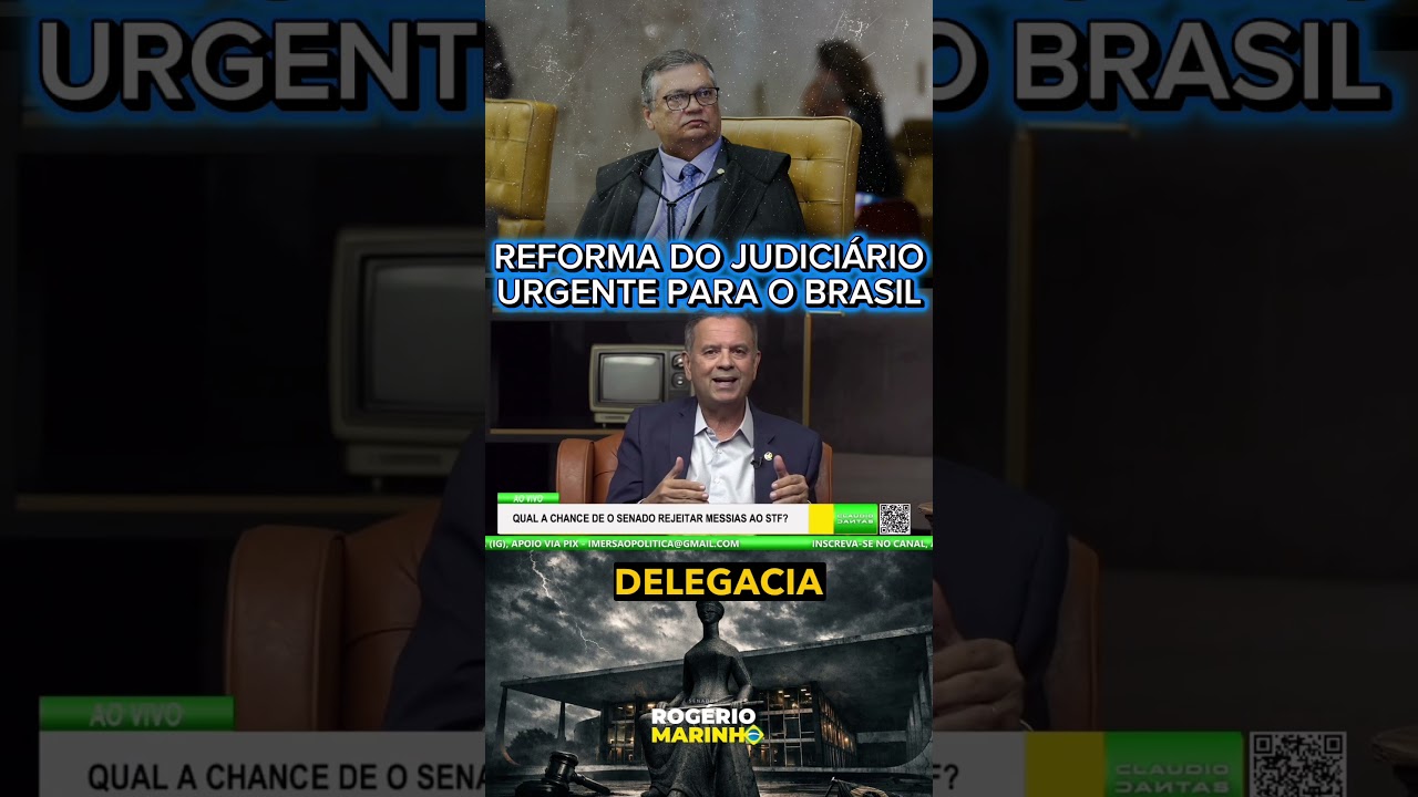 Reforma do Judiciário já: Parlamento deve reequilibrar poderes e retomar normalidade democrática.