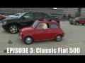 Giant Drives Classic Fiat 500 - Car and Driver