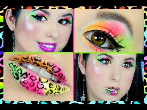lips - Click HERE to subscribe to GlitterForever17! http://tiny.cc/6qc6qw Click HERE to subscribe to Bredazzled! http://tiny.cc/092vrw Hi Glitter Critters! Neon is ...