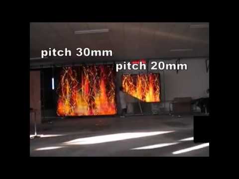 *@hotmail.com - the flexible LED screen can be folded, curived, and it is very lightweight, easy installation. If any interest, please feel free to contact us: Fisher E-mail...