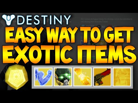 how to get exotic gear in destiny