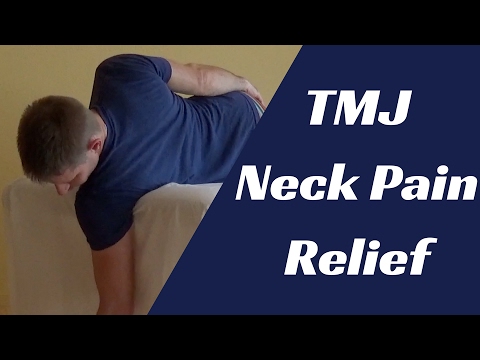 how to relieve tmj neck pain