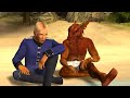 xalam tries to relax on a beach while he meditates on the warring factions of his homeworld, but someone is watching.