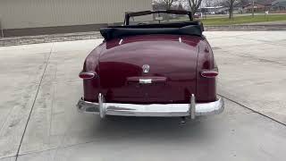 1950 Ford Custom Deluxe Convertible Coupe Walk Around Video