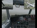 CS707 Landing in DAAG..Strong turbulence..FS9 CS707 Landing in DAAG..Strong turbulence..FS9