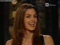 cindy crawford in leather