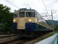 115系スカ色通過