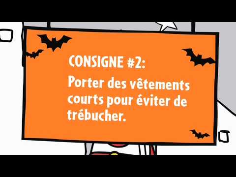 Web �pisode 2 de L�on - Les consignes de s�curit� pour l'Halloween
