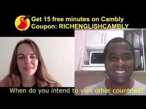 English conversation class on Cambly about Distance Education