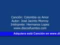 V�deo COLOMBIA ES AMOR -- MUSICA COLOMBIANA -- BAMBUCO COLOMBIA 