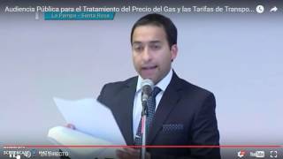 Gas: La Pampa dijo en la audiencia que el aumento es "absolutamente irrazonable"