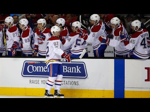 Video: Drouin goes top corner to give Canadiens response for Sharks