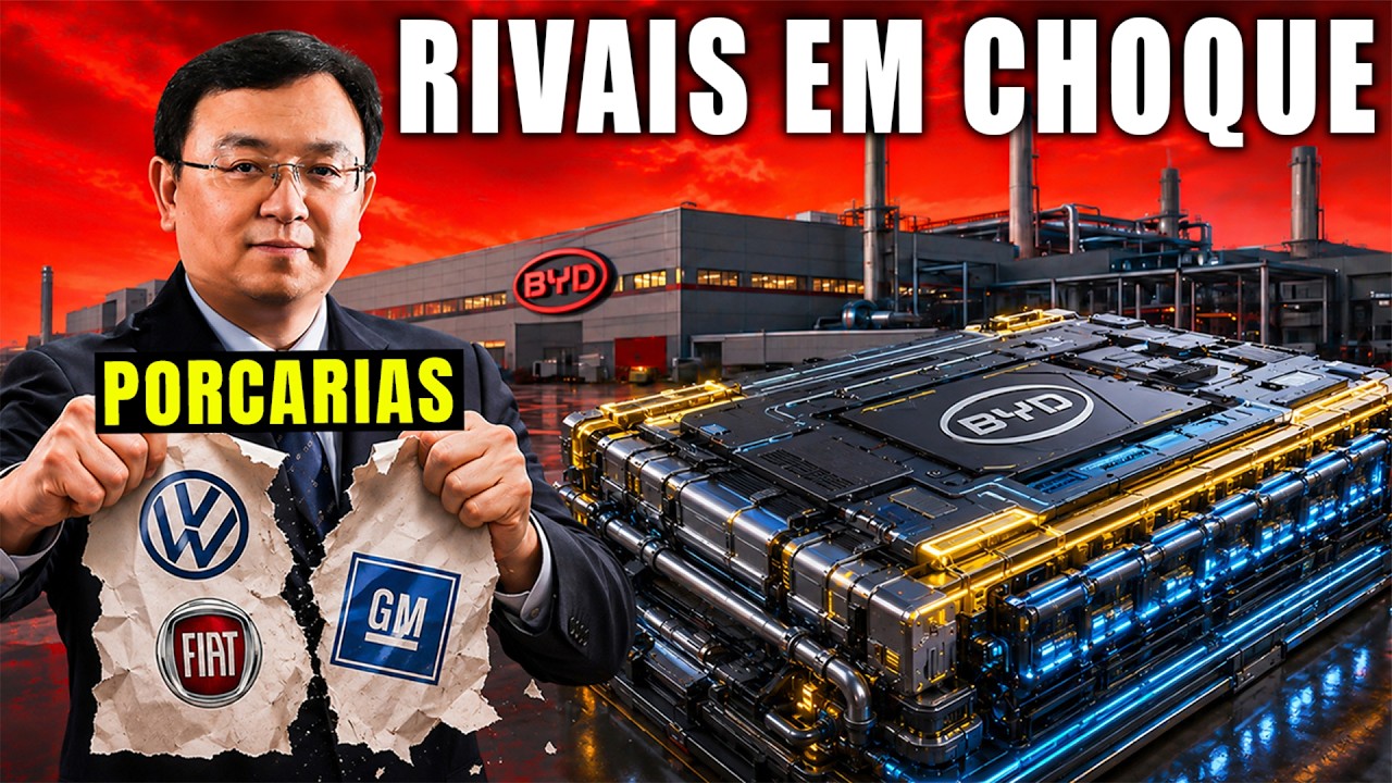 A BYD Declarou Guerra Contra a "Tradição" e Eles Vão Salvar a Indústria Automotiva