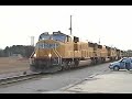 Union Pacific power in Hamlet North Carolina