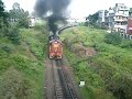 Satara-Kolhapur passenger departing Sangli Station