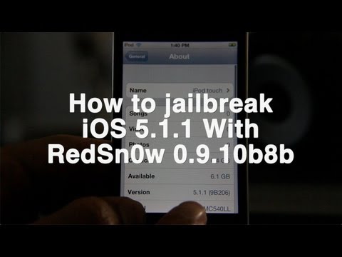 Jailbreak para iOS 5.1.1 tethered disponible Jailbreak para iOS 5.1.1 tethered disponible
