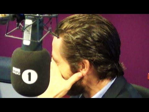 Jake Gyllenhaal - Greg James shows Jake Gyllenhaal his Miley Cyrus Wrecking Ball parody video. Oh dear. Subscribe to Radio 1's YouTube here http://www.youtube.com/subscription...