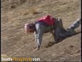 Pilot face plants into the dirt...