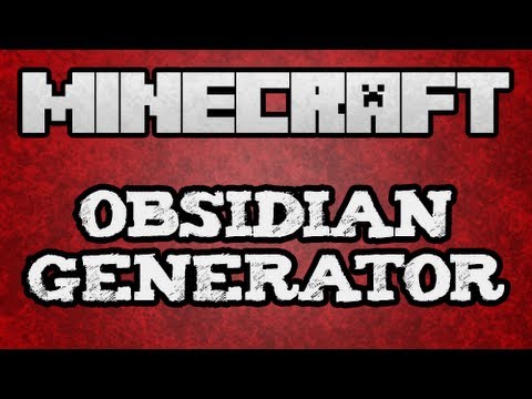 how to get unlimited obsidian i n minecraft
