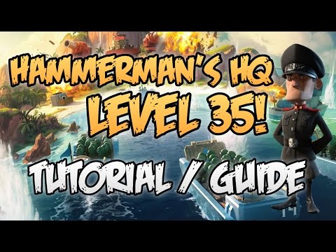 how to beat hammerman's hq level 35