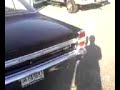 Fairlane warming up before the strip