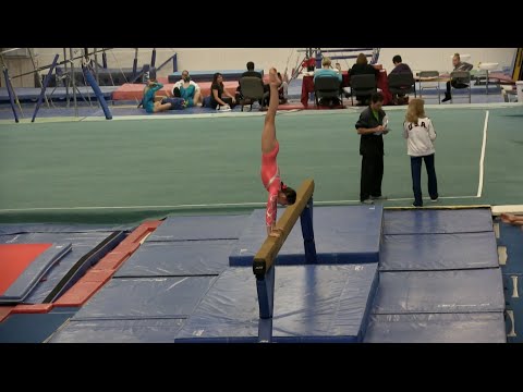 Annie the Gymanst | Level 7 Gymnastics Meet 2 | Acroanna